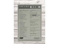 ESP M-II DX See Thru Black Sunburst ESP M-II DX See Thru Black Sunburst